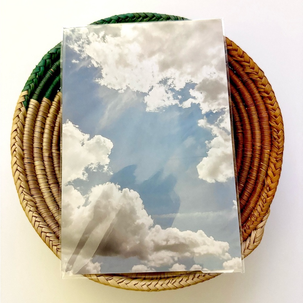 ☁️🩵 4x6 Cloudy Sky Print